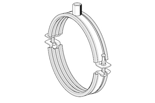 Ducting Clamp PLU 2G with LINING